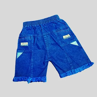 Stylish Denim Shorts  For Baby Boys Pack Of 1