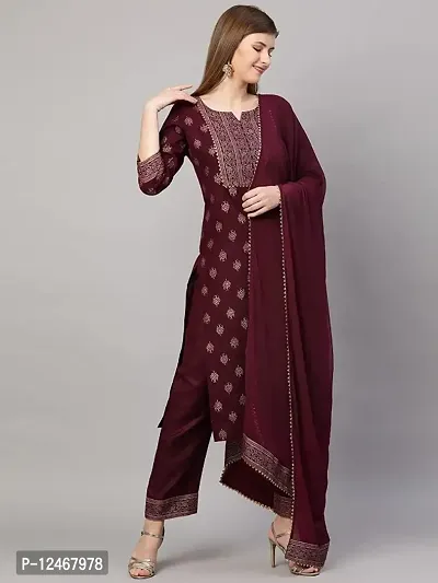 Fancy Cotton Kurta Set For Women-thumb2