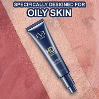 CVB C17 HD High Definition Foundation for Flawless Skin, Oil-Free Long Lasting Peptide-Based Face Makeup Cream Natural (Shades 01, 40ml)-thumb1