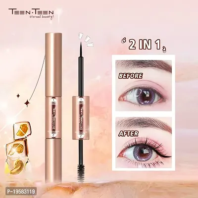 TEEN.TEEN old Eyes Fabulous Waterproof Mascara Eyeliner Cool Black-thumb5