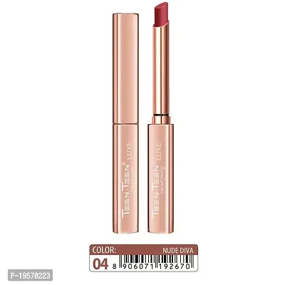 TEEN.TEEN Matte Lipstick, Intense Colour, Keeps Lips Moisturised Natural l Highly Pigmentated l Long Lasting Lipstick (Nude Diva)