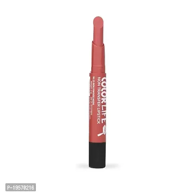 Teen Teen Non Transfer Water Proof Long Lasting Matte Lipstick (Bollywood Nude)-thumb2