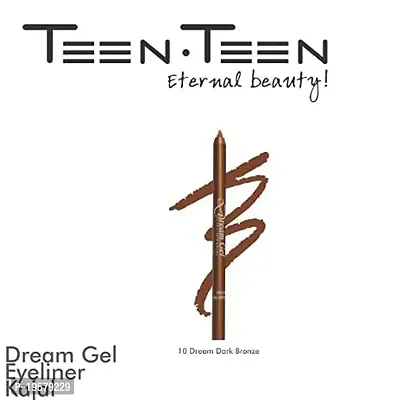 Teen Teen Dream Gel Non Transfer Professional Eyeliner Kajal - Dream Bronze-thumb2