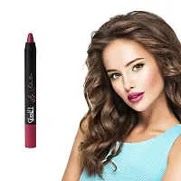 Glam 21 Lipstick Dark Violet-17 (Matte)-thumb3