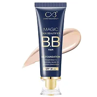 CVB C65 Magic Skin Beautifier BB Fair Cream for Complexion Enhancer, Matte BB Foundation for Face Make-up, Skin Hydration with SPF 30 ++ (Shades 01, 50ml)-thumb1