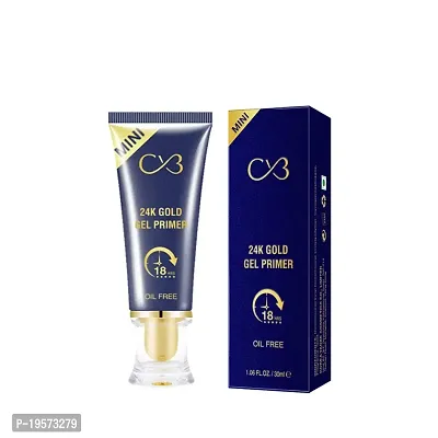 CVB PL701 24K Gold Gel Primer for Pores Minimization, Anti-Ageing Oil-Free  Fragrance-Free Makeup Base (Gold, 30ml)