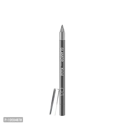 CVB C09 Glamour Eyes Kajal for Vibrant Colour, Smooth Eye Pencil for Intense Colour, 1.2g | Glide-On | Smudge-Proof | Water-Proof | Fade-Proof | Smooth (SMOKY)