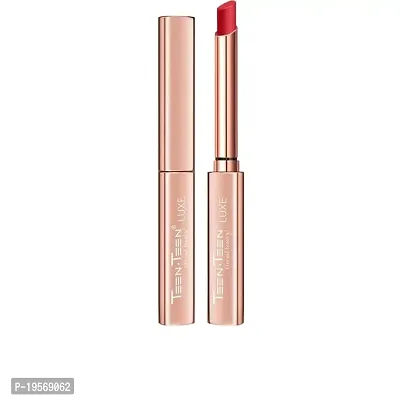 TEEN.TEEN Matte Lipstick, Intense Colour, Keeps Lips Moisturised Natural l Highly Pigmentated l Long Lasting Lipstick (Ruby Red)