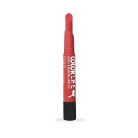 Teen Teen Non Transfer Water Proof Long Lasting Matte Lipstick (Ruby Red)-thumb1