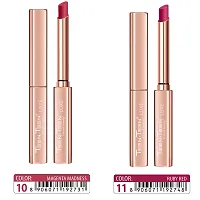 TEEN.TEEN Enhance Your Beauty with Stunning Colors and Long-Lasting Formula (38-Magenta Madness + Ruby Red)-thumb1