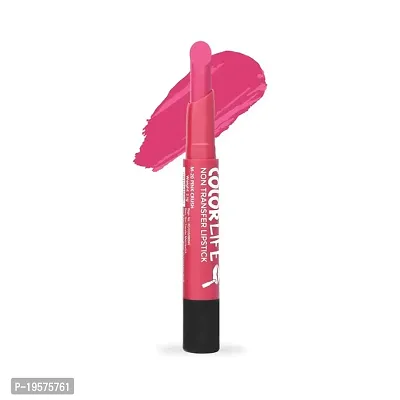 Teen Teen Non Transfer Water Proof Long Lasting Matte Lipstick (Pink Crush)