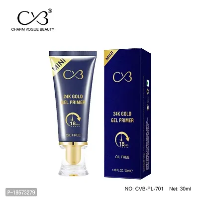 CVB PL701 24K Gold Gel Primer for Pores Minimization, Anti-Ageing Oil-Free  Fragrance-Free Makeup Base (Gold, 30ml)-thumb4