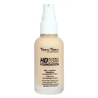 Teen.Teen HD Invisible Cover Foundation Skin Long - Wear Weightless SPF 15 PA ++ Oli Free Shine Control Face Makeup Foundation Women,(Natural Besige)-thumb1