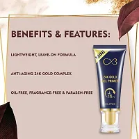 CVB PL701 24K Gold Gel Primer for Pores Minimization, Anti-Ageing Oil-Free  Fragrance-Free Makeup Base (Gold, 30ml)-thumb2