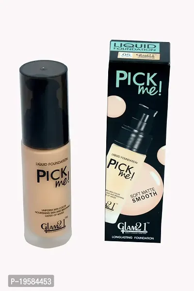 Glam 21 Pick me Liquid Foundation 40gm, Multi, Standard-thumb0