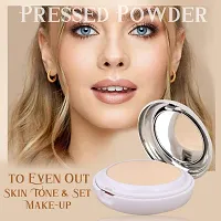 CVB C30 Compact Whitening Powder 2 in 1 Setting Talc, Control Oil, Helps Makeup Last Longer Cover Dark Spots  Blemishes of Face for Even Skin Tone Look (02, Soft Ivory, 20g)-thumb3