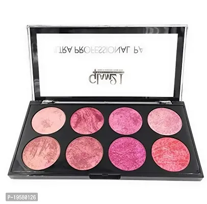 Glam 21 ,Ultra professional blusher palette,21g,8 Colourshade(01)-thumb2