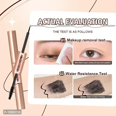 TEEN.TEEN old Eyes Fabulous Waterproof Mascara Eyeliner Cool Black-thumb4