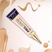 CVB C74 PRO. Conceal HD. High-Definition Concealer for Opaque Coverage and Crease Resistant Oil Cream, Lightweight Texture Long-Lasting Formula for Tone Correction (02 SHADES, 20ML)-thumb2