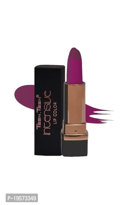Matte Lipstick, Intense Colour, Keeps Lips Moisturised Glossy Finish Lipstick (PLUMFUL)