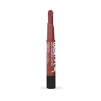 Teen Teen Non Transfer Water Proof Long Lasting Matte Lipstick (Brick Wine)-thumb1