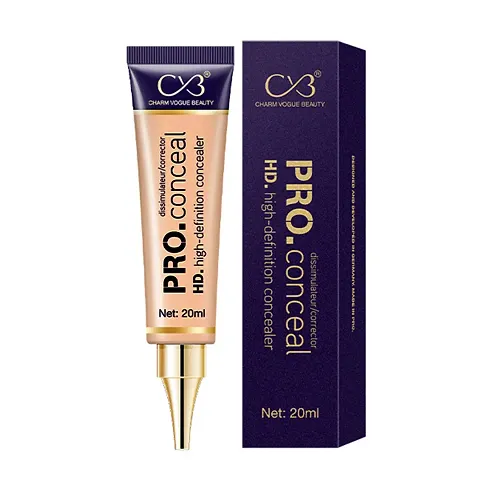 CVB C74 PRO. Conceal HD. High-Definition Concealer for Opaque Coverage and Crease Resistant, Lightweight Texture Long-Lasting Formula for Tone Correction
