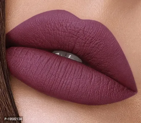 Glam 21 Lipstick Dark Violet-17 (Matte)-thumb2