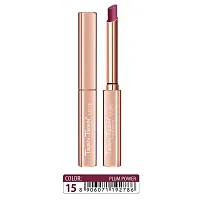 TEEN.TEEN Matte Lipstick, Intense Colour, Keeps Lips Moisturised Natural l Highly Pigmentated l Long Lasting Lipstick (Plum Power)-thumb1