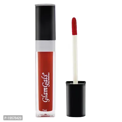 GlamGals HOLLYWOOD-U.S.A Diamond Lipgloss,Maroon,7ML