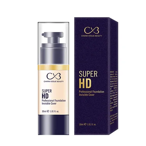CVB C53 Super HD Professional Invisible Cover Long Lasting Full Face Coverage Foundation for All Skin Types