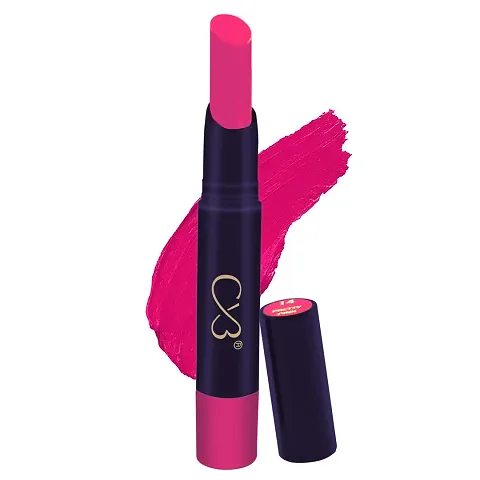 CVB C63 Lip Lock No Transfer Matte Lipstick, Waterproof and Full-Pigmented, Transfer-Proof Smudge-Proof Lip Colour (3.8g)