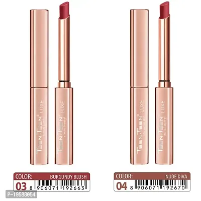 TEEN.TEEN Enhance Your Beauty with Stunning Colors and Long-Lasting Formula (28-Burgundy Blush + Nude Diva)-thumb2