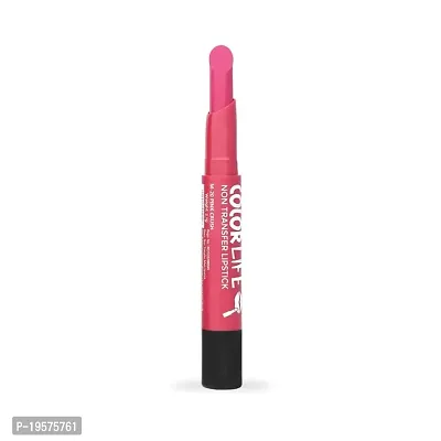 Teen Teen Non Transfer Water Proof Long Lasting Matte Lipstick (Pink Crush)-thumb2