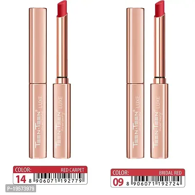 TEEN.TEEN Enhance Your Beauty with Stunning Colors and Long-Lasting Formula (23-Red Carpet + Bridal Red)-thumb2