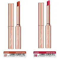 TEEN.TEEN Enhance Your Beauty with Stunning Colors and Long-Lasting Formula (24-Naughty Nude + American Red)-thumb1