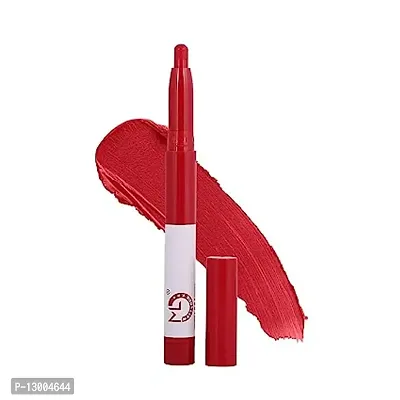 Mattlook Power Last Lip Stain Crayon Lipstick, Rich Color, Non Transfer Long Lasting Waterproof, Super Stay, Mask Proof, Luxurious Creamy Matte Finish, Bubble Gum (0.2gm)