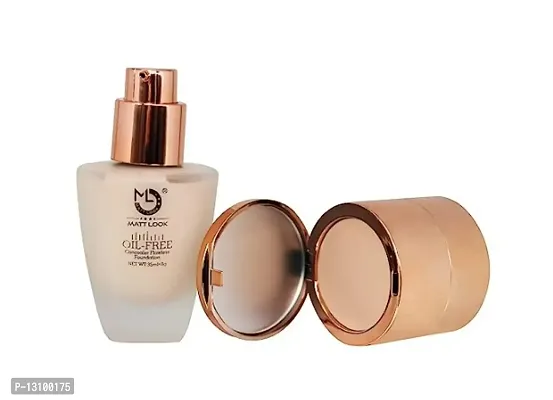 Mattlook Oil Free Concealer Flowless  Foundation, Fair (35ml + 8gm)