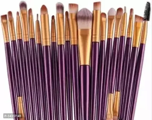 Fancy 20 Pcs Professional Makeup Brushes Set (Color May Vary)