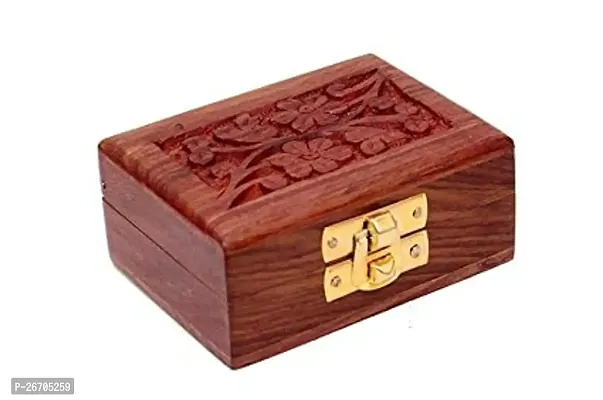 ROYAL ANTIQUE Supreme Quality Wooden Beautiful Small Storage Box for Jewellery/Gifts/Showcase-thumb0