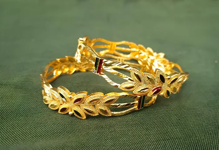 Stylish Alloy Bangles Set For Women