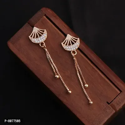 Beautiful Brass Earrings For Women-thumb0