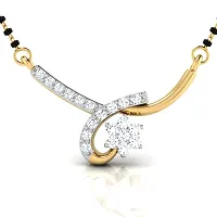 American Diamond Pendant Mangalsutra set-thumb1