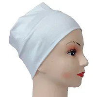 Hijab Under Cap Inner Cap for Hijab Multipurpose Headband - Free Size (Pack of 6)-thumb2