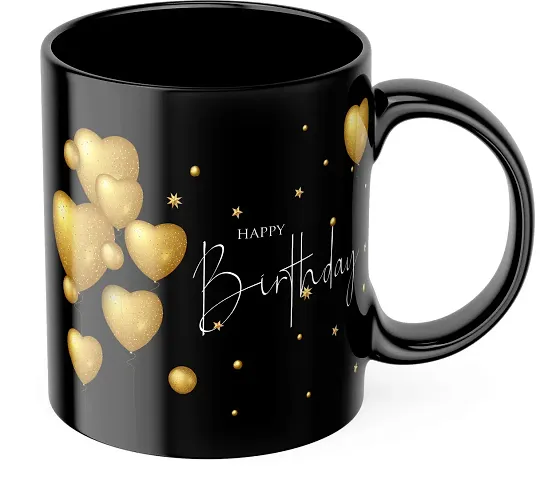 Poorak Coffee Mug Birthday Gift for Girls - 330 ml - Different Colors