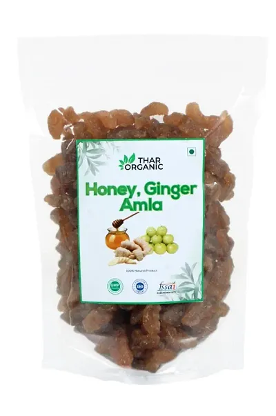 Thar organic Amla Candy with Ginger and Honey  | Amla and Ginger Candy with Honey (250g)