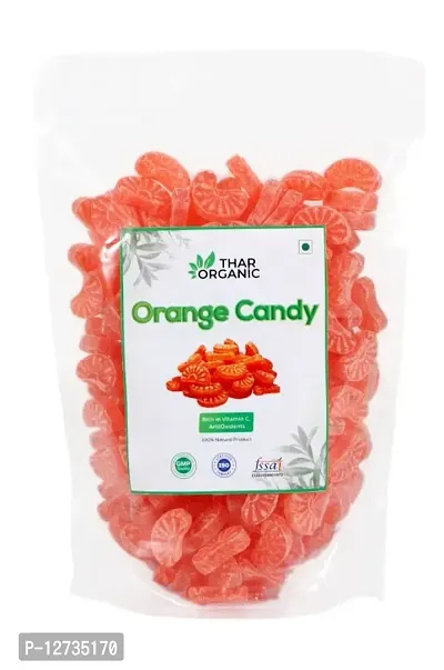 Thar Oranic Orange Candy | Narangee Candy | SantraToffee | Orange Flavoured Toffee_250gm
