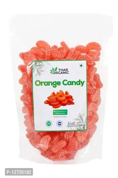 Thar Oranic Orange Candy | Narangee Candy | SantraToffee | Orange Flavoured Toffee_500gm