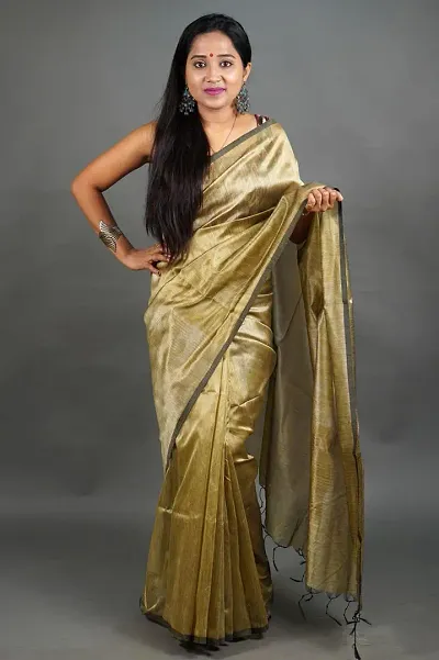 Alluring Cotton Saree with Blouse piece 