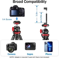 AY-49H Video Shooting Set with Shotgun Mic with Cover LED Light Gorilla Tripod Octopus with Phone Holder for YouTube Video Vlog Reels Using Smart Phones DSLR Octopus Cameras GoPro-thumb3