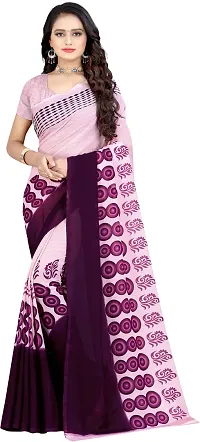 Best Selling Georgette Saree with Blouse piece